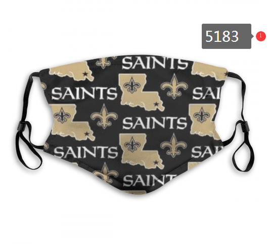 NFL New Orleans Saints #4 Dust mask with filter